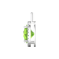 Nova diamond set pendant attachment set with a round Peridot Gardiner Brothers