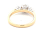 Oval and pear shaped diamond 3 stone ring - 1.35cts  Gardiner Brothers   