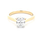 Oval Shaped Diamond Solitaire Ring - 1.00cts  Gardiner Brothers   