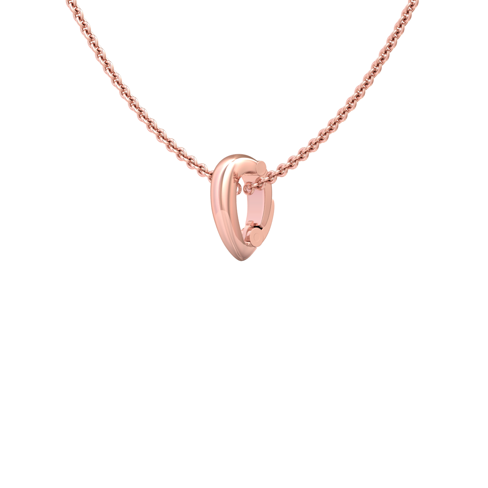 Nova pendant attachment on chain Gardiner Brothers