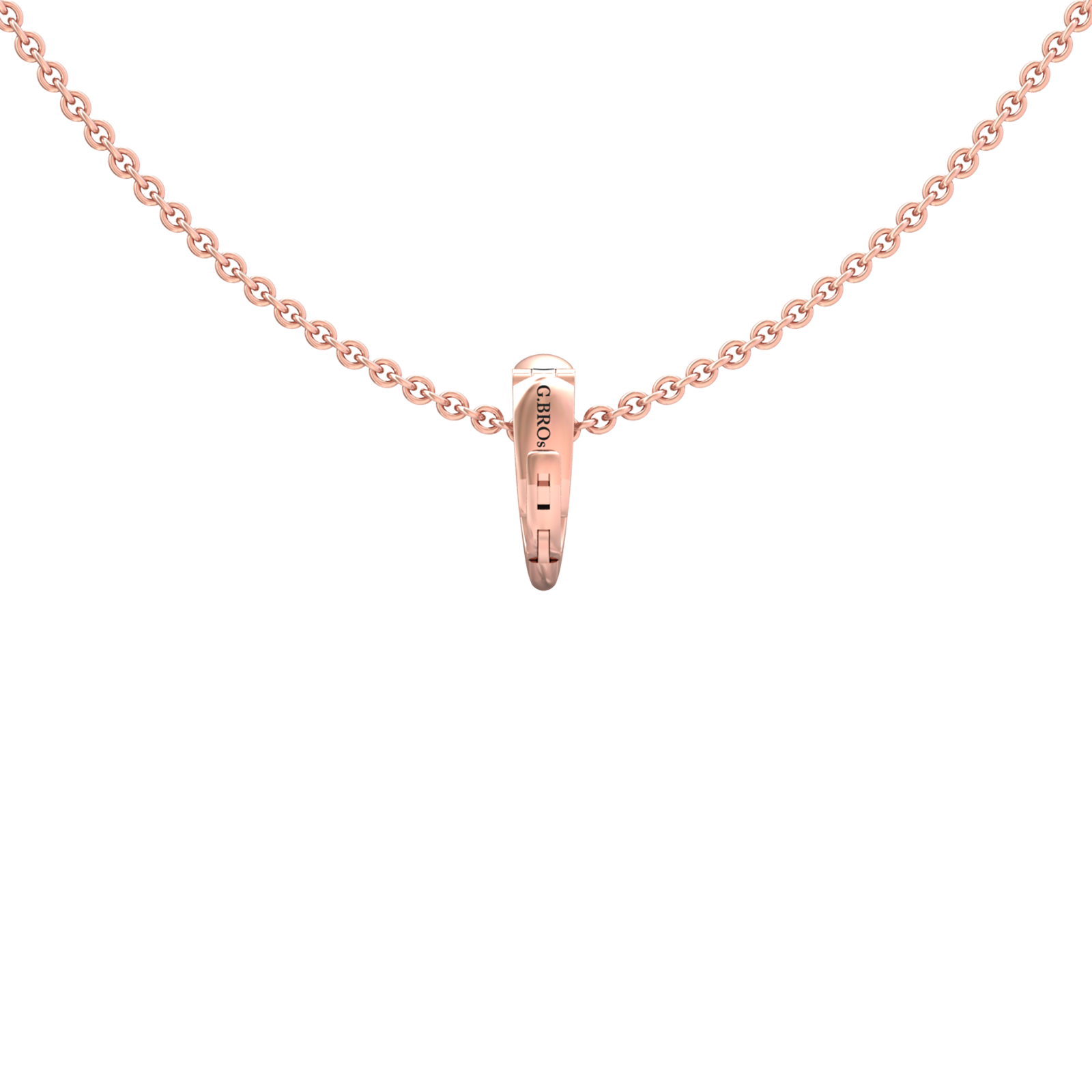 Nova pendant attachment on chain Gardiner Brothers