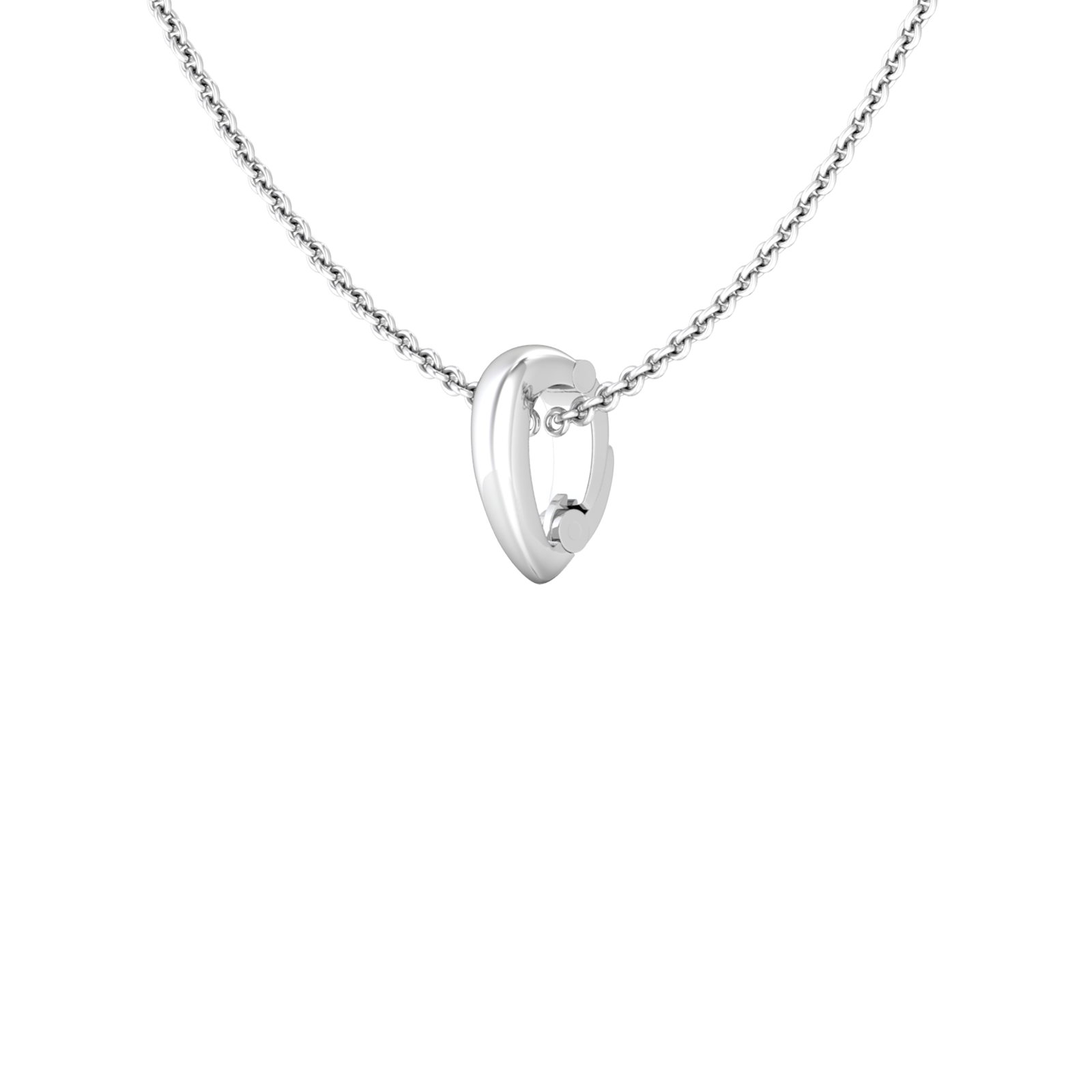 Nova pendant attachment on chain Gardiner Brothers