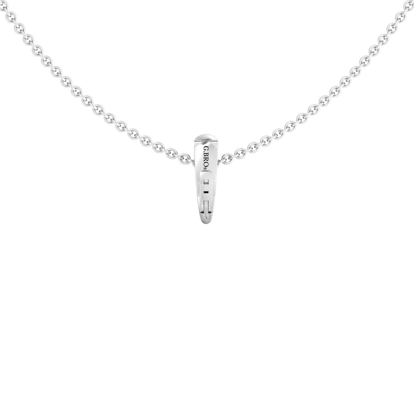 Nova pendant attachment on chain Gardiner Brothers