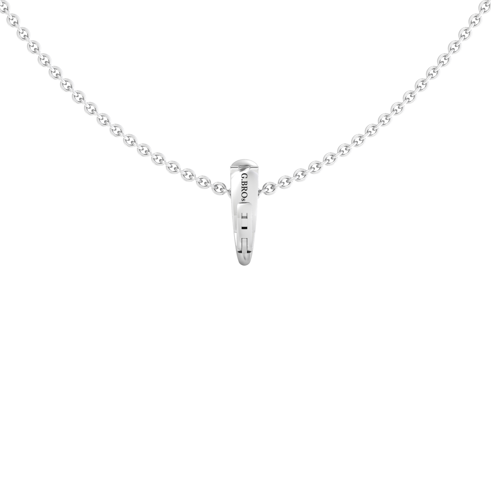 Nova pendant attachment on chain Gardiner Brothers