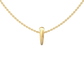 Nova pendant attachment on chain Gardiner Brothers Yellow Gold