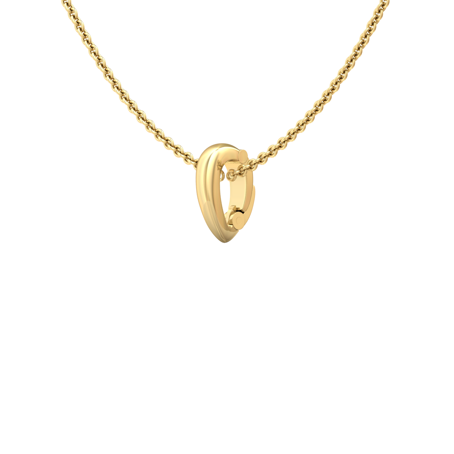 Nova pendant attachment on chain Gardiner Brothers