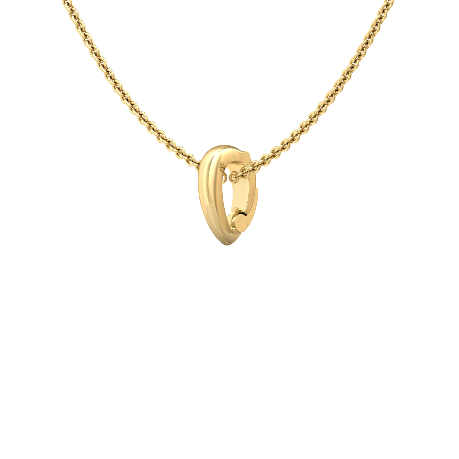 Nova pendant attachment on chain Gardiner Brothers