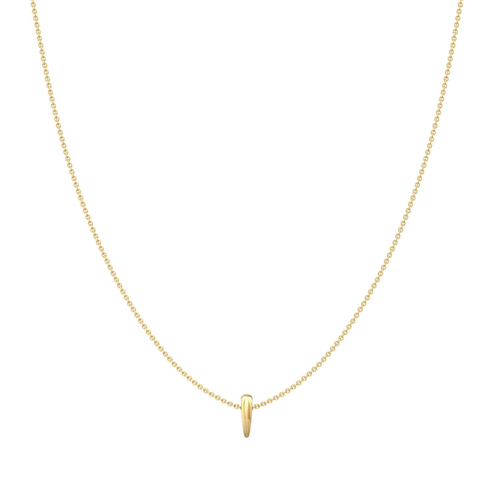 Nova pendant attachment on chain Gardiner Brothers