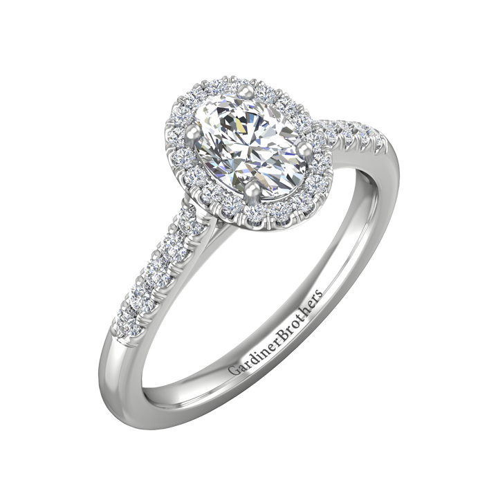 Halo Cluster Engagement Rings Gardiner Brothers