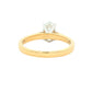 Yellow Gold Oval Shaped Diamond Solitaire Ring - 1.20cts Gardiner Brothers