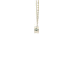 Round Brilliant Cut Rub-over Style Diamond Pendant - 0.40cts Gardiner Brothers