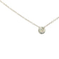 Round Brilliant Cut Rub-over Style Diamond Pendant - 0.40cts Gardiner Brothers