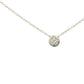 Round Brilliant Cut Rub-over Style Diamond Pendant - 0.52cts Gardiner Brothers