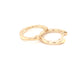 Yellow Gold Diamond Hoop Earrings  Gardiner Brothers   