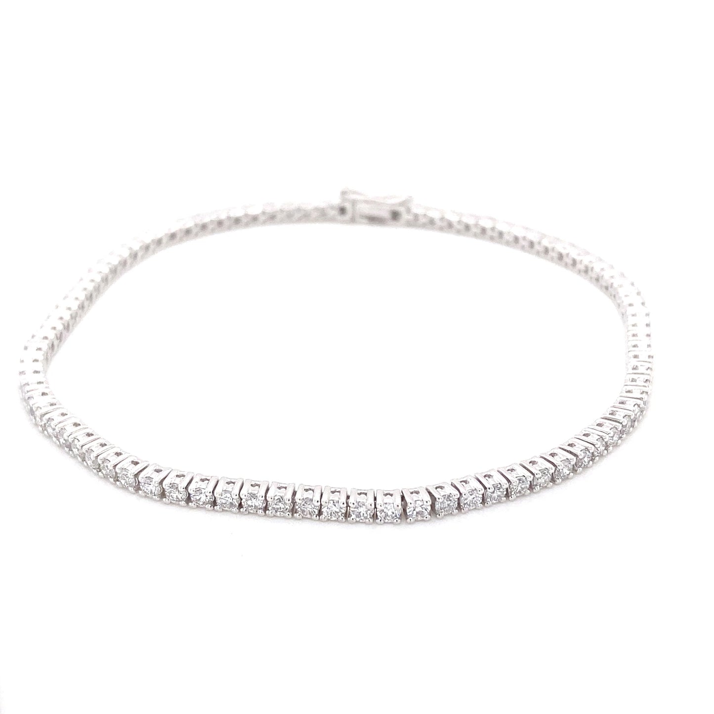 Round brilliant Cut Diamond Tennis bracelet - 2.01cts  Gardiner Brothers   