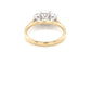 Radiant cut diamond 3 stone ring - 1.63cts  Gardiner Brothers   