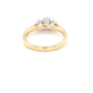 Oval Shaped Diamond 3 Stone Ring - 0.90cts  Gardiner Brothers   