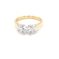 Oval Shaped Diamond 3 Stone Ring - 1.34cts  Gardiner Brothers   