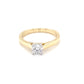 Round Brilliant cut diamond solitaire ring - 0.50cts  Gardiner Brothers   