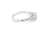 Oval shaped diamond 3 stone ring with diamond set shoulders - 1.10cts  Gardiner Brothers   