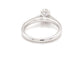 Oval Diamond Solitaire ring with round brilliant cut diamond set shoulders - 1.25cts  Gardiner Brothers   