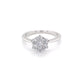 Round Brilliant cut 7 stone diamond cluster style ring - 0.53cts  Gardiner Brothers   