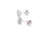 Round Brilliant cut diamond 7 stone cluster style earring  Gardiner Brothers   