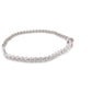 Round Brilliant cut Diamond Rub-over Style Tennis Bracelet - 1.10cts Gardiner Brothers