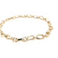 Yellow Gold Twisted Link Style Bracelet Gardiner Brothers