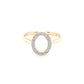 Opal and Round Brilliant Cut Diamond Halo Ring Gardiner Brothers