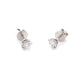 Round Brilliant Cut Diamond Fancy Style Solitaire Earrings - 0.20cts Gardiner Brothers