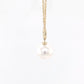 Akoya Pearl and Round Brilliant Cut Diamond Cluster Pendant Gardiner Brothers