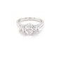 Oval Shaped Diamond 3 Stone Ring - 1.92cts Gardiner Brothers