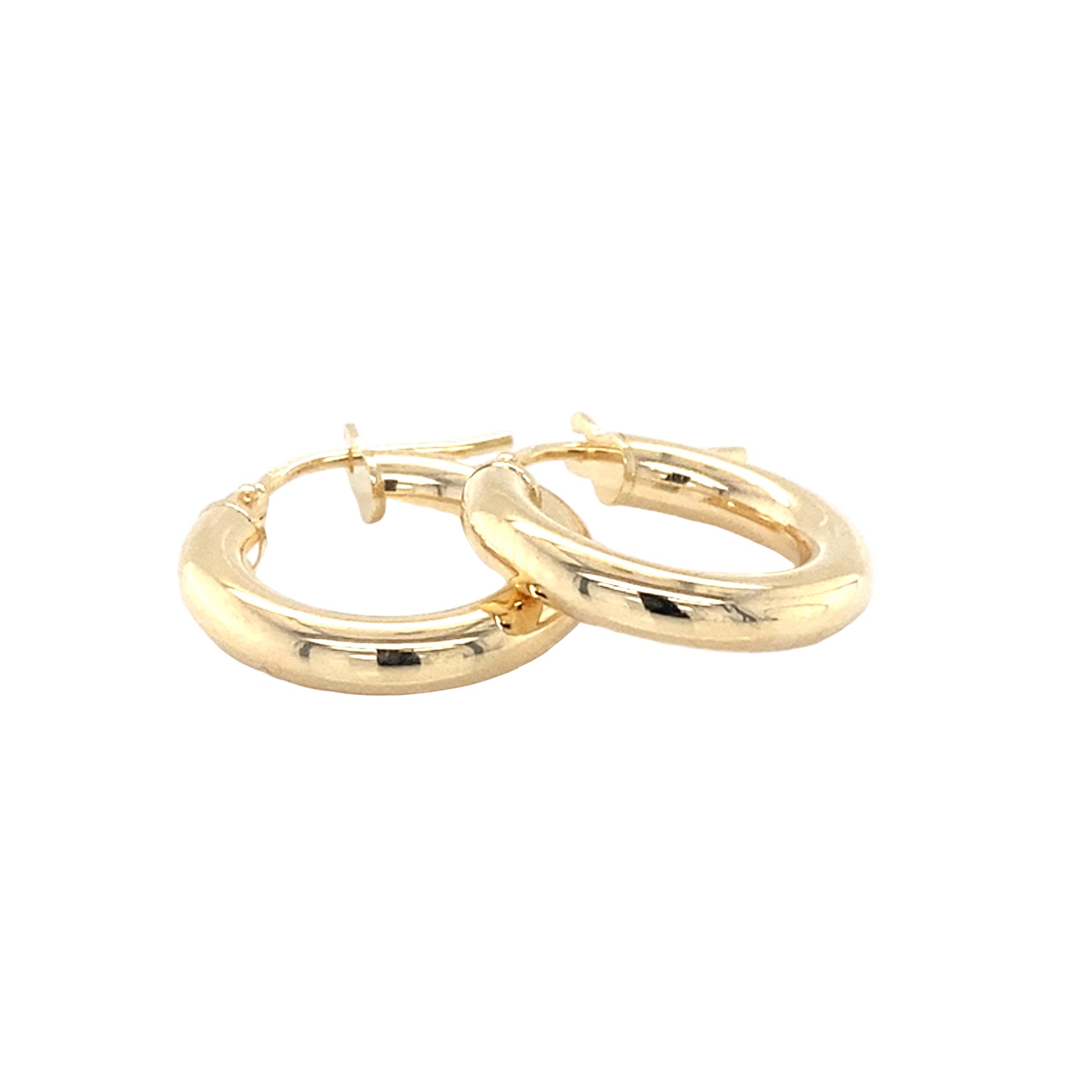 Yellow Gold Hoop Earrings Gardiner Brothers