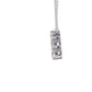 Round Brilliant Cut Diamond 3 Stone Drop Pendant - 0.90cts Gardiner Brothers