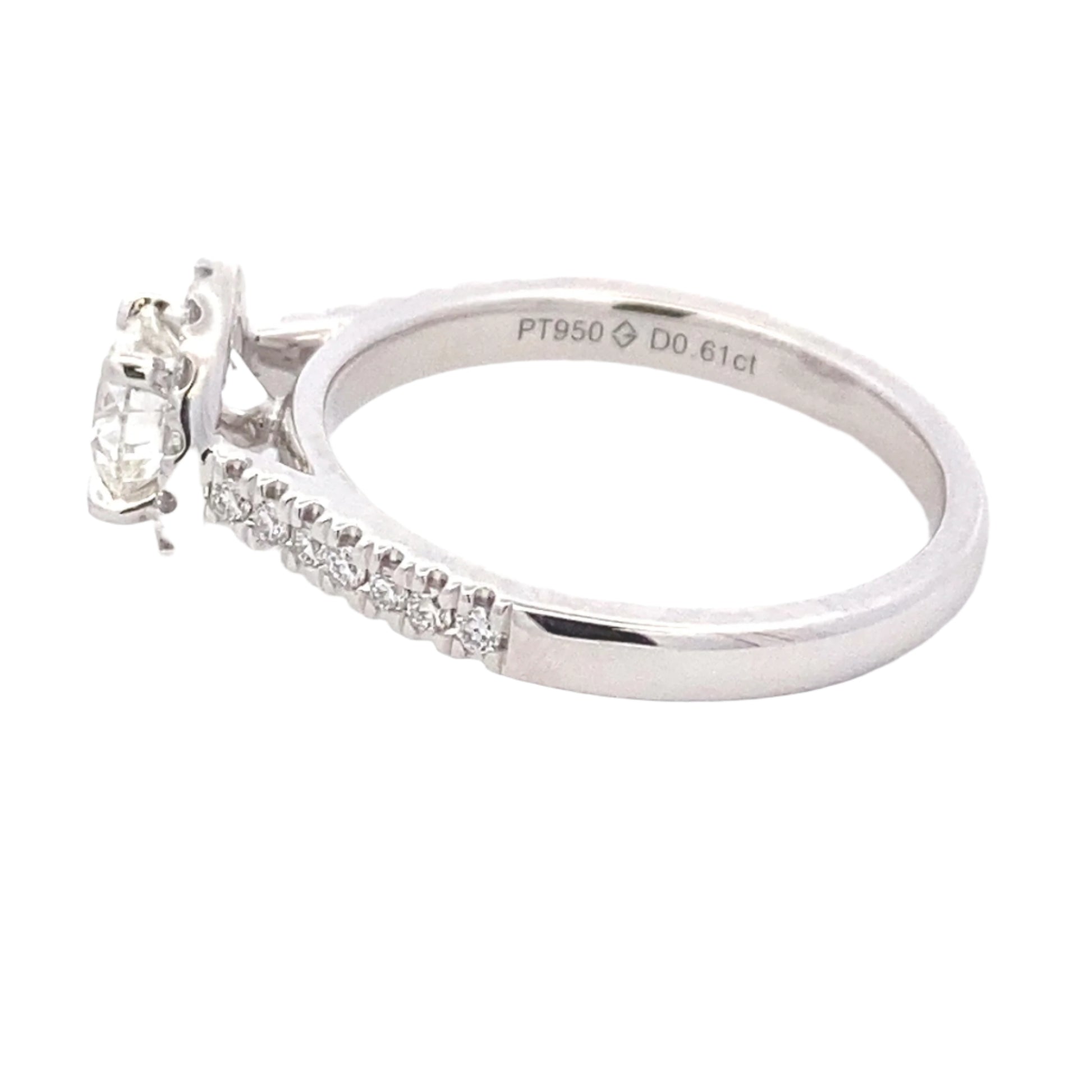 Aurora Cut Diamond Halo Ring - 0.91cts Gardiner Brothers