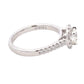 Aurora Cut Diamond Halo Ring - 0.91cts Gardiner Brothers