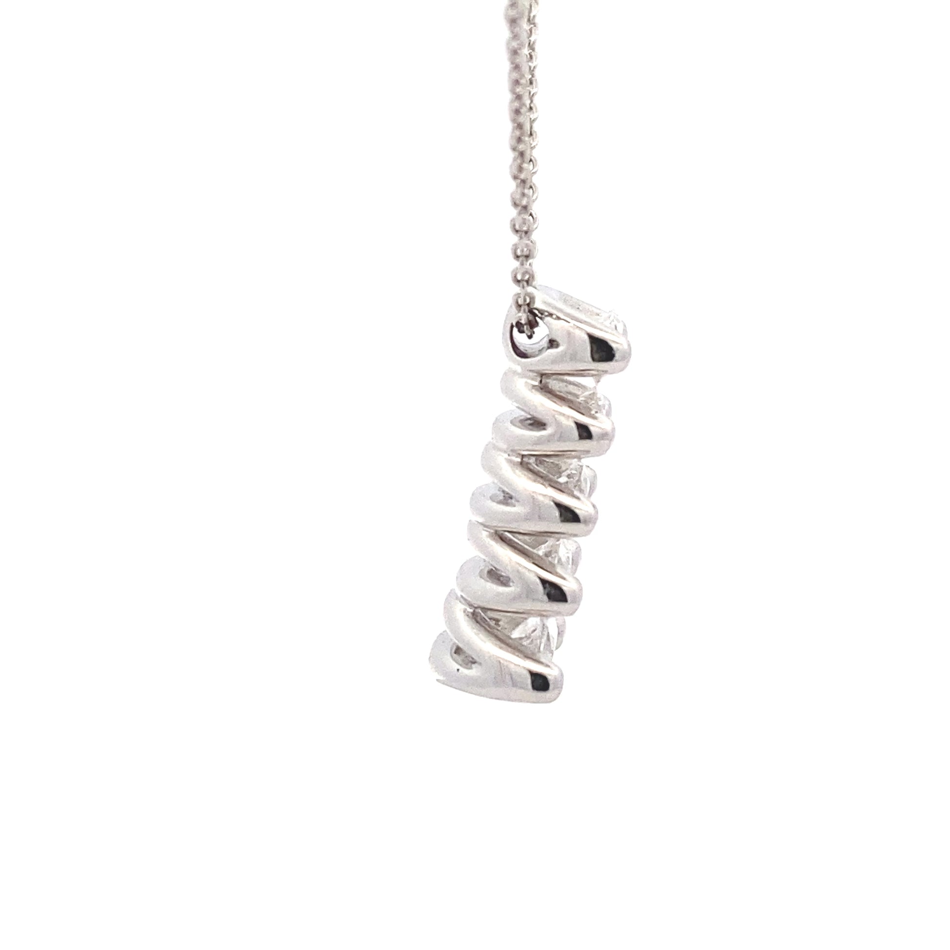 Marquise Shaped Diamond Fancy Style Pendant - 1.24cts Gardiner Brothers