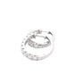Hoop style earring set with Round brilliant cut diamonds Gardiner Brothers