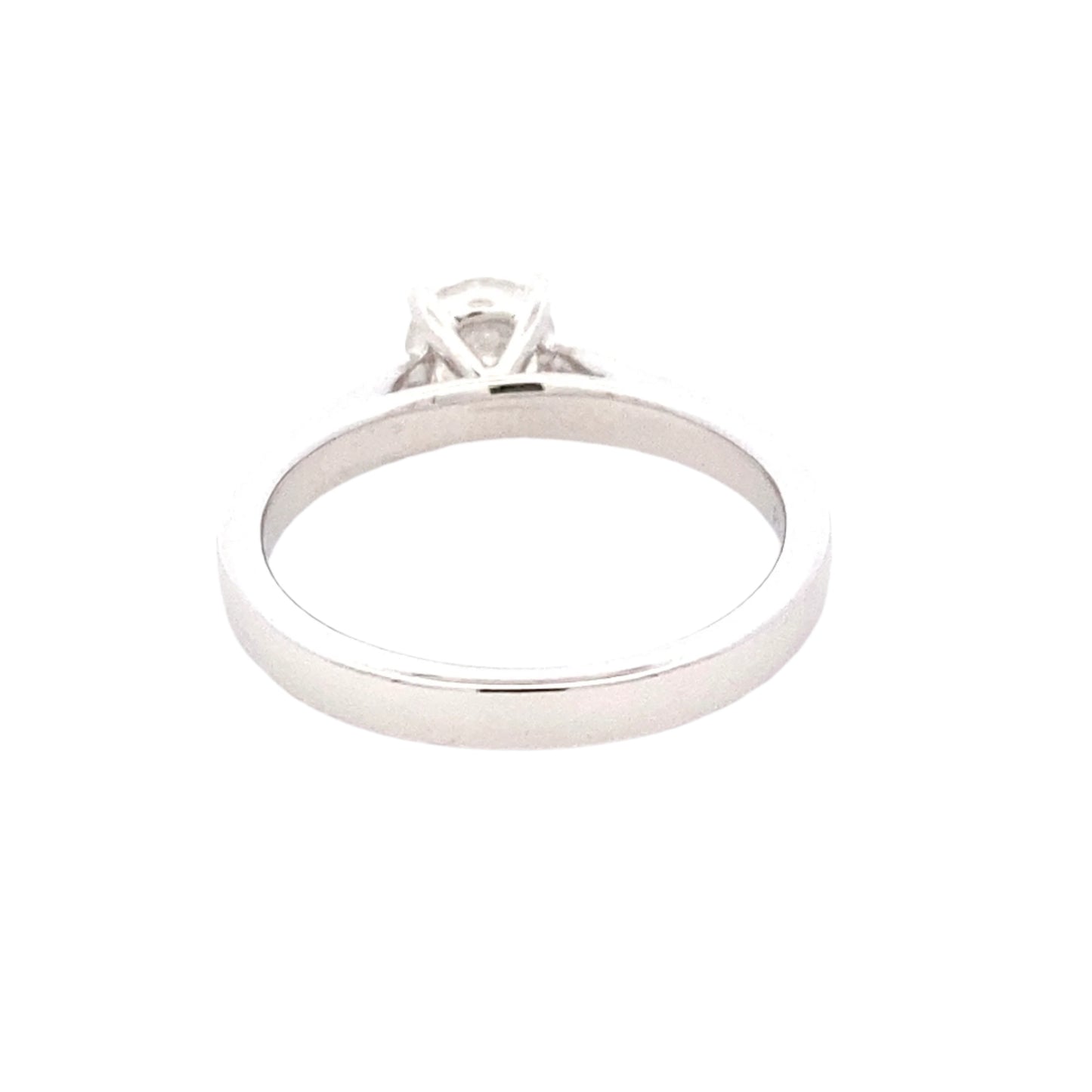 Round Brilliant Cut Diamond Solitaire Ring - 0.61cts Gardiner Brothers