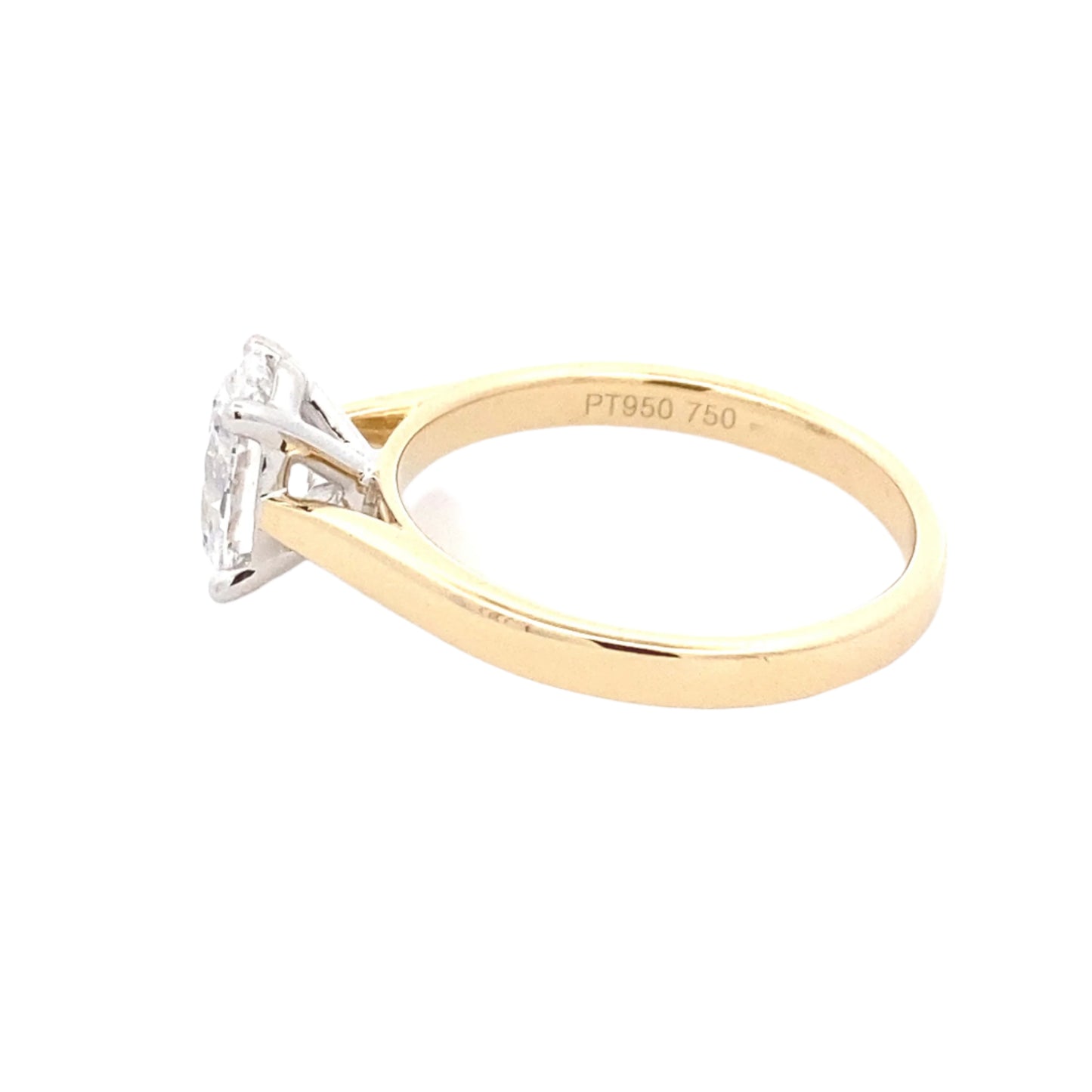 Oval Shaped Diamond Solitaire Ring - 1.20cts Gardiner Brothers