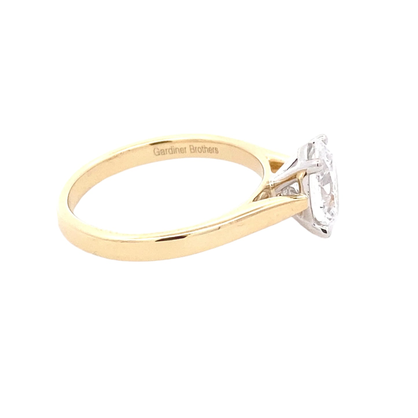 Oval Shaped Diamond Solitaire Ring - 1.20cts Gardiner Brothers