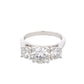 Round brilliant cut diamond 3 stone ring - 2.57cts Gardiner Brothers