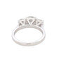 Round brilliant cut diamond 3 stone ring - 2.57cts Gardiner Brothers