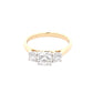 Round Brilliant Cut Diamond 3 Stone Ring - 1.10cts Gardiner Brothers