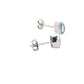 Pear Shaped Swiss Blue Topaz Earrings Gardiner Brothers