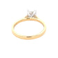Elongated cushion shaped diamond solitaire ring - 1.50cts Gardiner Brothers