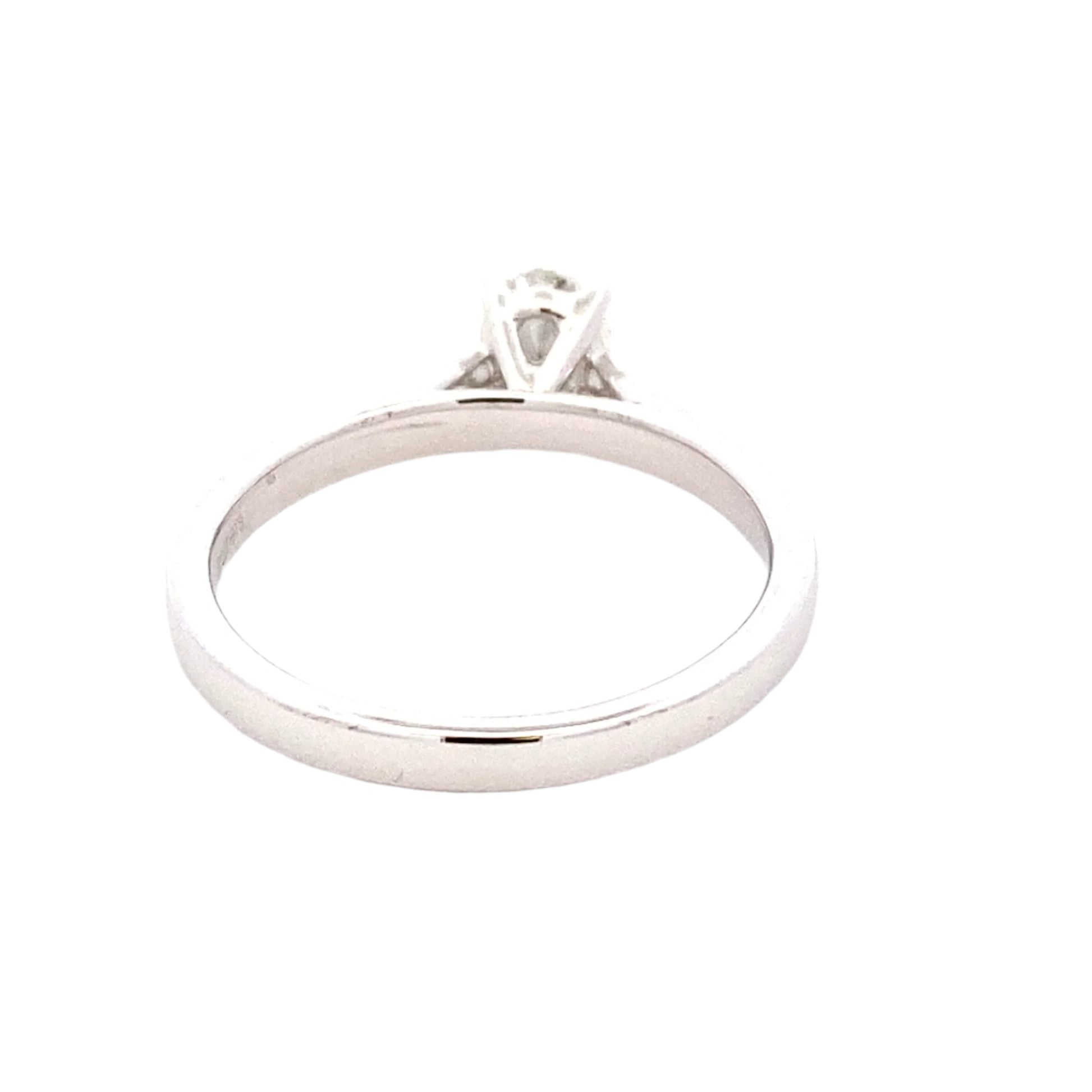 Oval Shaped Diamond Solitaire Ring - 0.50cts Gardiner Brothers