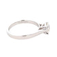 Platinum Round Brilliant cut diamond solitaire ring - 0.91cts Gardiner Brothers