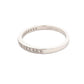 Milgrain Edge Diamond Set Wedding Band Gardiner Brothers